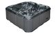 Passion Spa Solace - 213 X 213 X 91CM - 78 Jets - Pearl Shadow with Grey